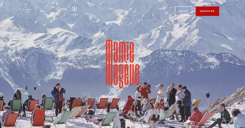 Mamie Megève website