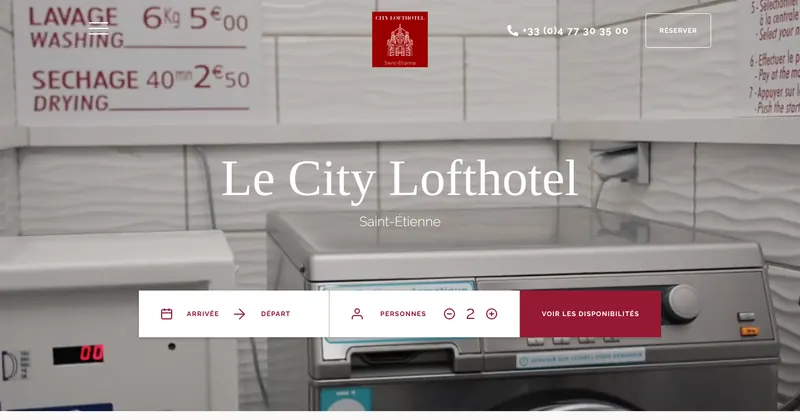Le City Lofthotel website